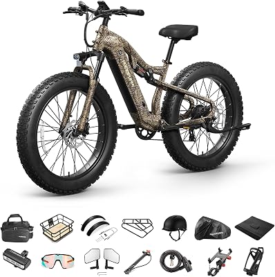 PUCKIPUPPY Labrador Pro Electric Bike, with Luxury Accessory Pack, for A More Enjoyable Riding Experience