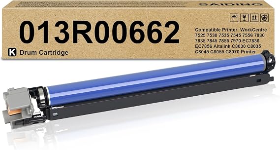 7525 Drum Unit 013R00662 Replacement for Xerox WorkCentre 7525 7530 7535 7545 7556 7830 7835 7845 7855 7970 Altalink C8030 C8035 C8045 C8055 C8070 Printer
