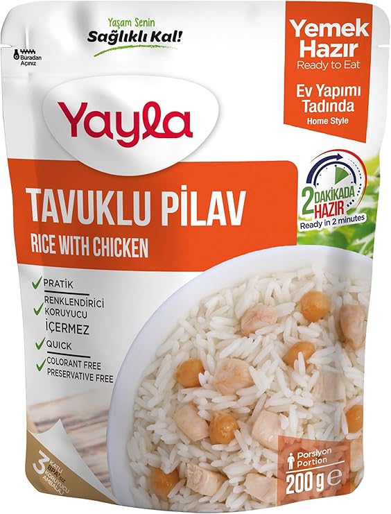 Yayla Chicken Rice 200 gr Single Package