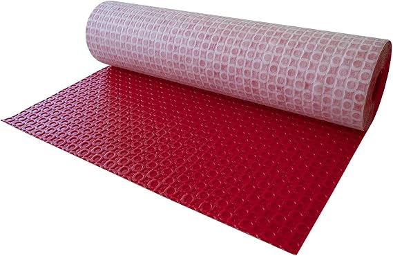 GURU USA G-Flex Uncoupling Membrane, Waterproof Membrane for Tile Vapor Barrier, Waterproofing Membrane for Shower & Bathroom Flooring Underlayment, 1 x 14 m (150 ft2) Roll