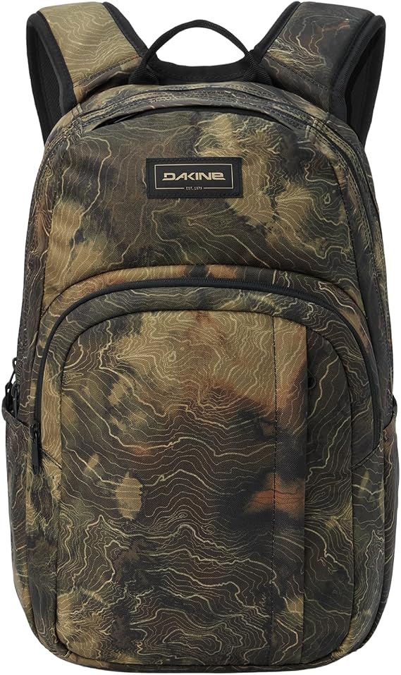 Dakine Campus Backpack 25L, Laptop Daypack, Earth Topo/Turtledove