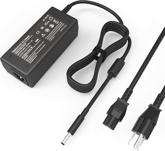19.5V 2.31A 45W New AC Adapter Charger Power Cord for Dell Latitude 12 13 14 7350 7202 3379,XPS 11 12 13 15 9350 9360 9333 L321X L322X,17 7778 7779 Series,YTFJC 070VTC DA45NM131 DA45NM140 JT9DM 3RG0T