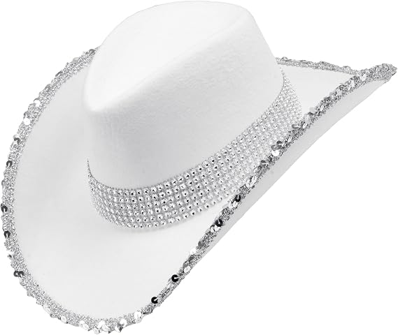 W WIDMANN MILANO Party Fashion Ladies, Men Party Hat, Cowgirl/Cowboy Party Hat, Cowgirl/Cowboy (pack of 1)
