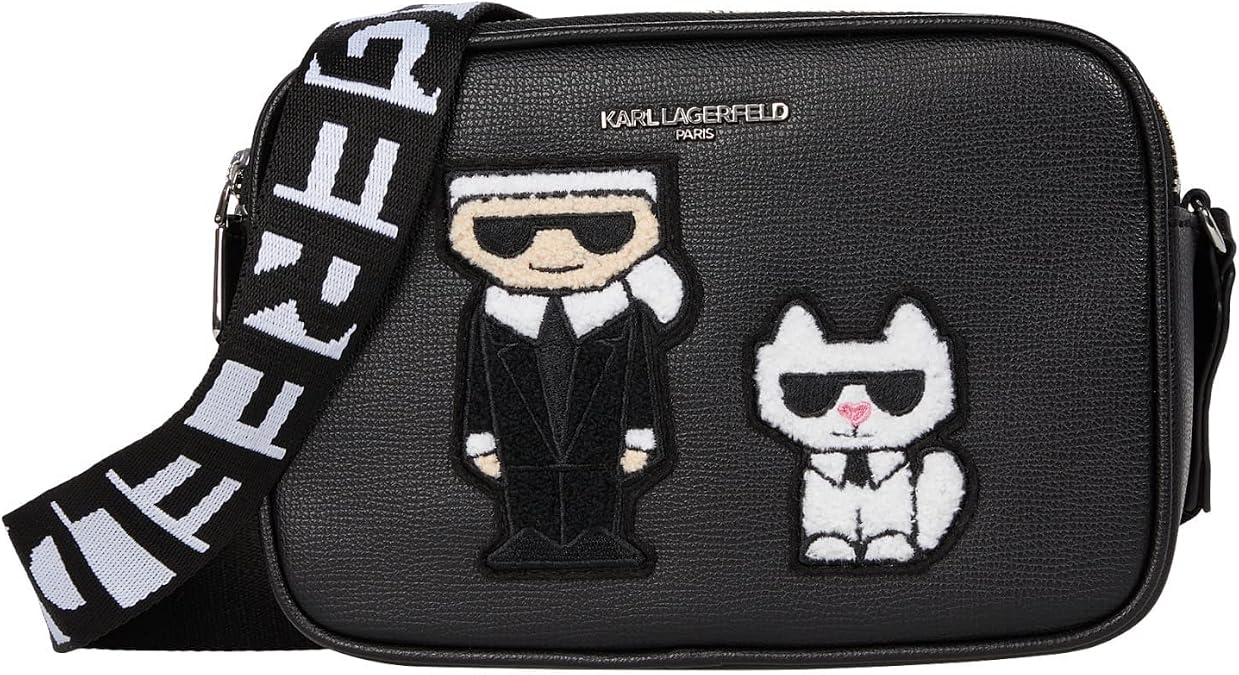 Karl Lagerfeld Paris Maybelle Crossbody Black/Blue Multi One Size