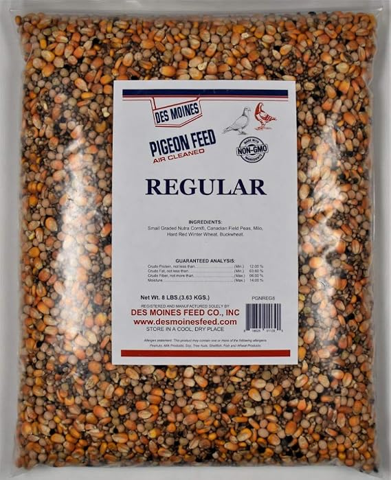 Regular Pigeon Mix (12%) 8 lbs