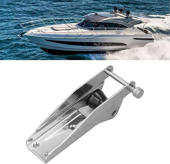 Spring Loaded Anchor Roller Pin Stainless Steel Nylon Boat Fairlead