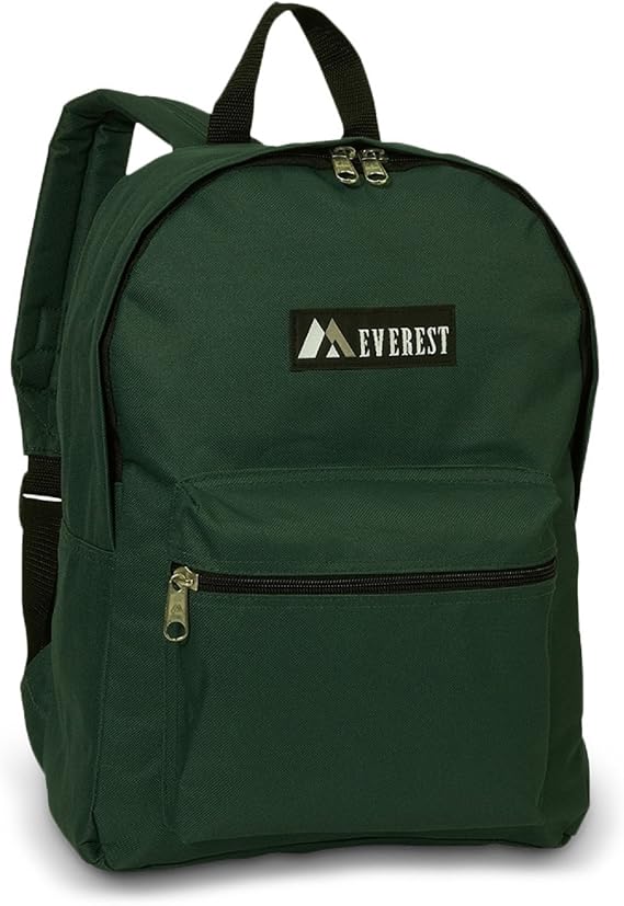 Everest Basic Backpack (Set of 2),Dark Green,US