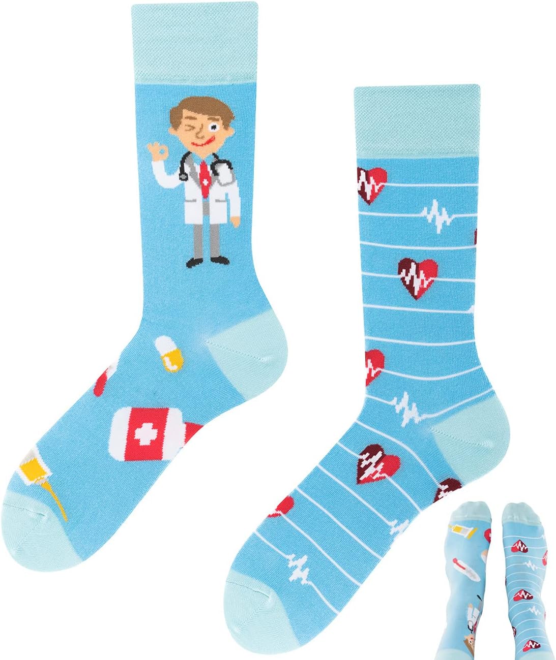 TODO Funny Socks for Men, Women - Novelty Dress Mens Socks Funny Christmas Gift, Fun Socks - EU Production