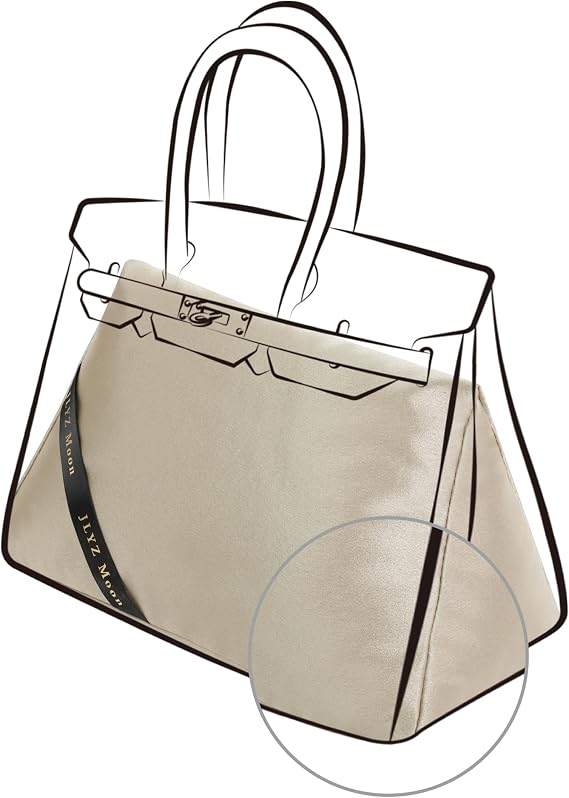 Fits for Birkin Bag Pillow Insert for Hermes(30Sellier,Champagne)