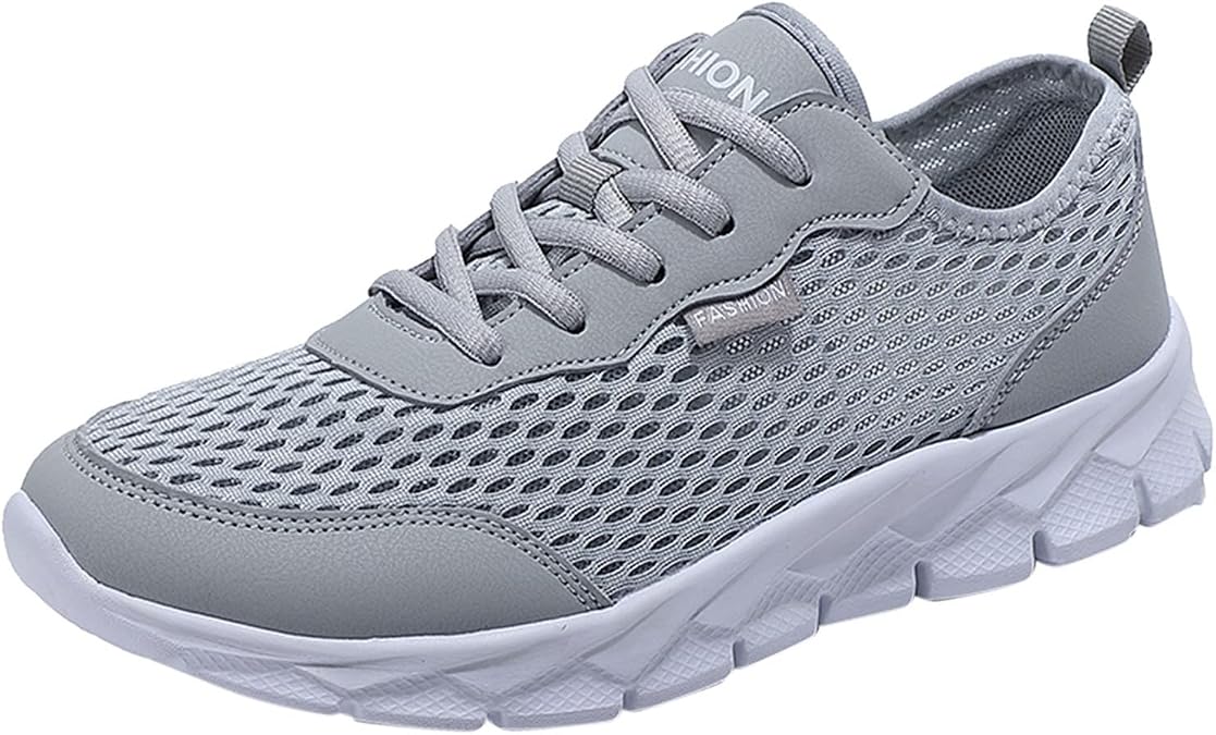 Running Shoes for Men Lightweight Breathable Athletic Mesh Shoes Casual Sneakers Outdoor Workout Comfortable Walking Shoes