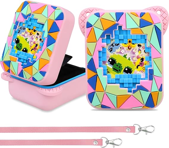 RAIALL Silicone Cover Case for Bitzee Magicals Interactive, Pink