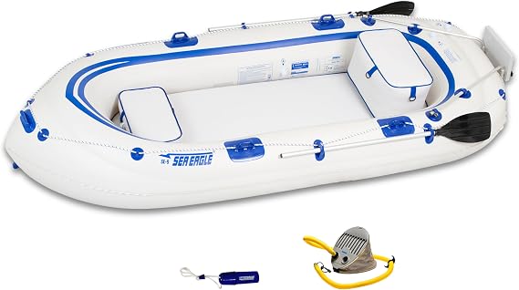 Sea Eagle SE9 Lightweight Inflatable Boat with Inflatable Floor