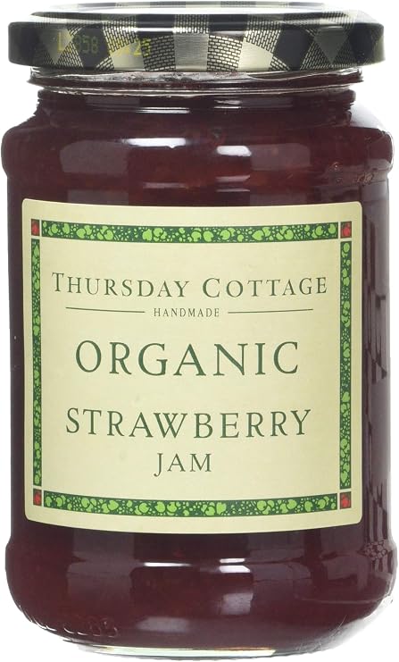 Thursday Cottage Organic Strawberry Jam 340g