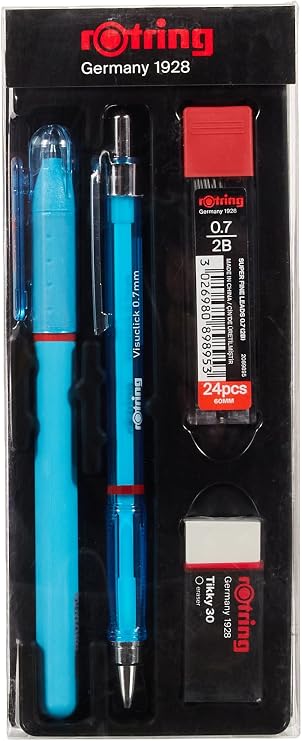 Rotring Visuclick Gel School Set 0.7 mm - Blue
