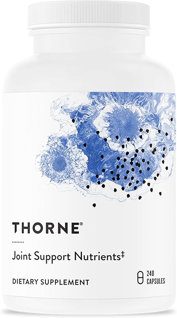 THORNE Joint Support Nutrients, Glucosamine, MSM & Curcumin, 240 Capsules