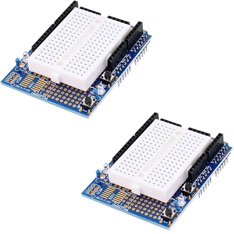 Breadboard Shield for Arduino Uno, 2 Pieces