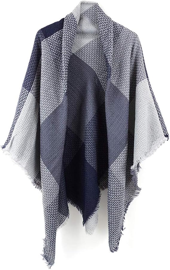 Women's Scarves Wraps Warm Blanket Scarf Shawl Winter Plaid Scarfs for Women