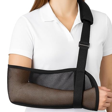 Vive Arm Sling for Shoulder Injury & Surgery Recovery - Waterproof Mesh