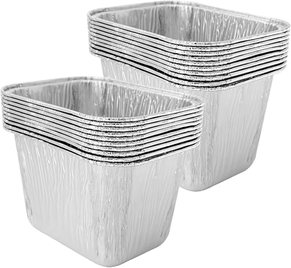 Large Drip Cup Liners for Razor 4 Burner Griddle ,GGC1643M,GGC1643L,GGC2241M Grease Cup Liners,24 Pack