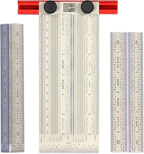 INCRA TDPROTSET06 Pro T-Rule Set 6-Inch