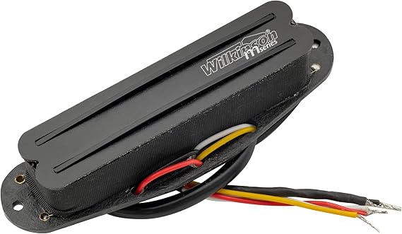 Wilkinson M Series Single Coil Sized Humbucker Bridge Pickup Black Rail
