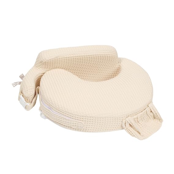 My Brest Friend Super Deluxe Nursing Pillow - 100% Woven Cotton Waffle Knit
