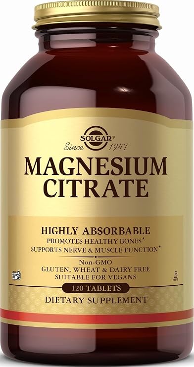 Solgar, Magnesium Citrate, 120 Tablets