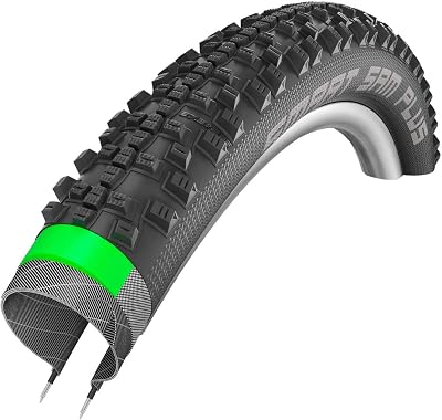 Cicli Bonin Unisexs Schwalbe Smart Sam Plus Hs476 Addix Tyres, Black, One Size