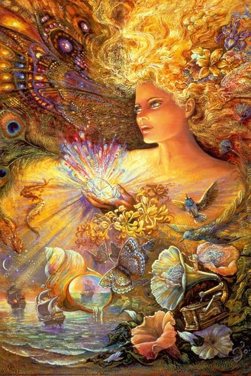 Crystal of Enchantment Art Print Poster by Josephine Wall, 24 x 36 Poster Print by Josephine Wall, 24x36
