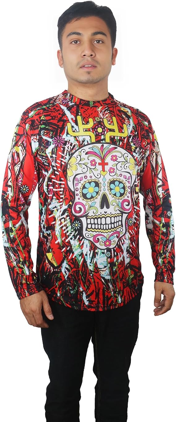 Mx Jersey Motorcycle Bicycle Long Sleeve Motocross Shirt Wear Cycling Mountain Bike Racing Top Breathable Sports Clothes