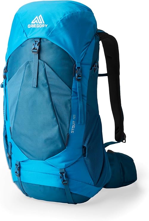 Gregory Stout 45L Backpacking Pack, Plus Size, Compass Blue