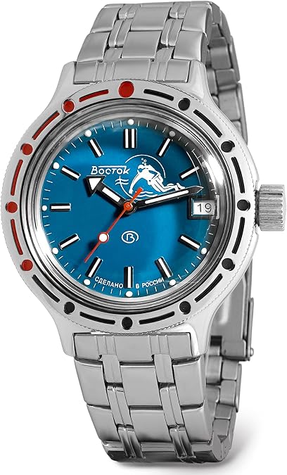 VOSTOK | Amphibia 420059 Scuba Dude Automatic Self-Winding Diver Wrist Watch