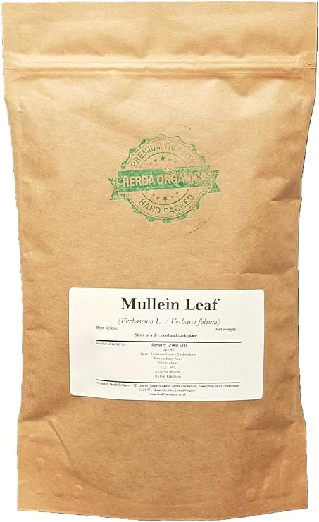 Herba Organica - Mullein Leaf - Verbascum L - Herbal Tea (100g)