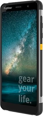RugGear RG850 Android 8.1 Rugged Smartphone Unlocked 5.99 4G LTE for AT&T and T-Mobile Black