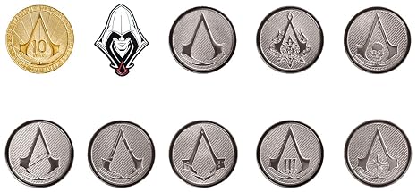 PowerA Assassins Creed Collector Pins - One Randomly Selected Pin
