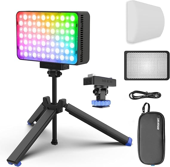 Amaran Ace 25c Kit RGB 25W On Camera Pocket Video Light CCT 2300k-10000k