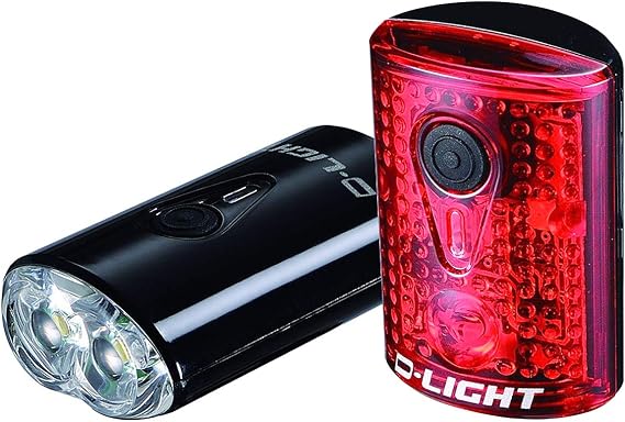USB Rechargeable LED Bicycle Lights Front/Rear Set