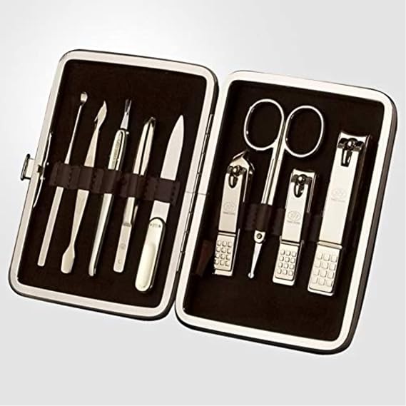 Korean Nail Clippers! World No. 1. Three Seven (777) Super Sharp Sturdy Design Great for Gift and Travel Premium Quality Gift Travel Manicure Grooming Kit Nail Clipper Set Made in Korea, Since 1975