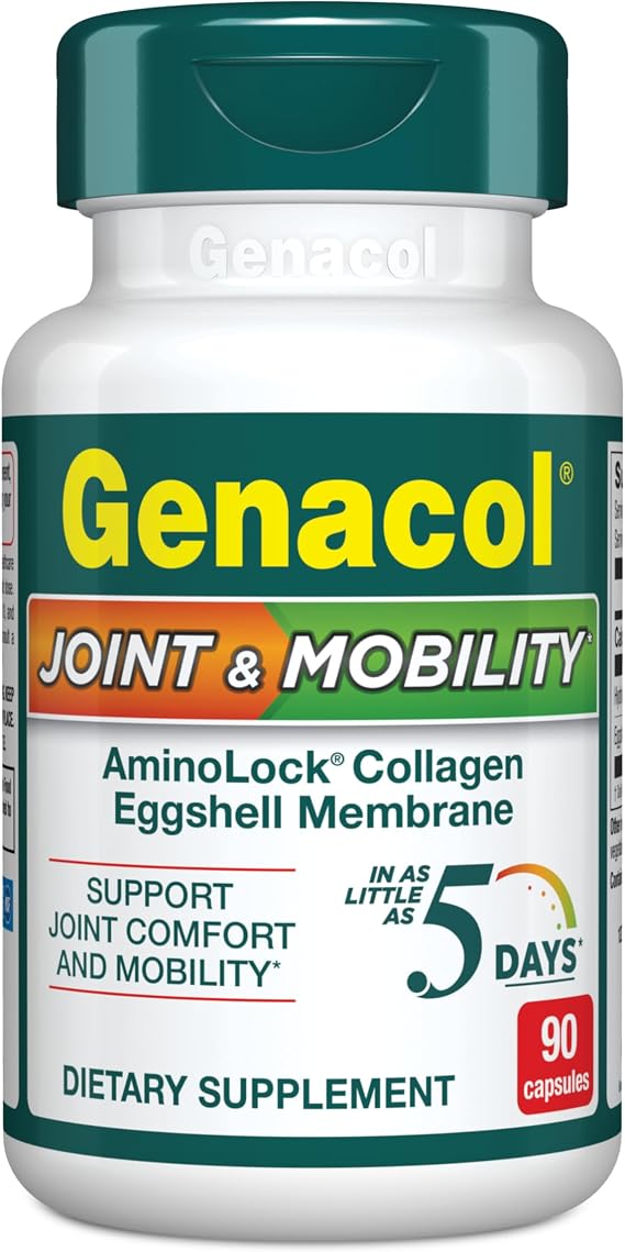 Genacol Joint & Mobility Eggshell Membrane & Collagen, 30-Day Supply