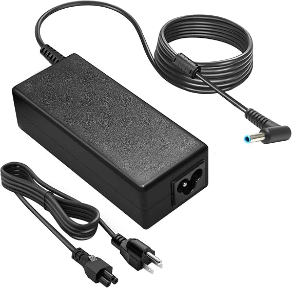 65W AC Charger Compatible with hp Model 15 Laptop Charger: 15-dy 15-dq 15-da 15-db 15-dw 15-f 15-ef 15-ab, 15-ac 15-af 15-an 15-au 15-aw 15-ay 15-ba 15-bn 15-bk 15-br 15-bs 15-bw Series Power Adapter