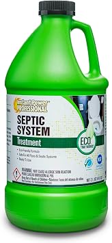 Instant Power Professional Septic System Treatment, Septic Tank Maintenance, 67.6 Fl. Oz.