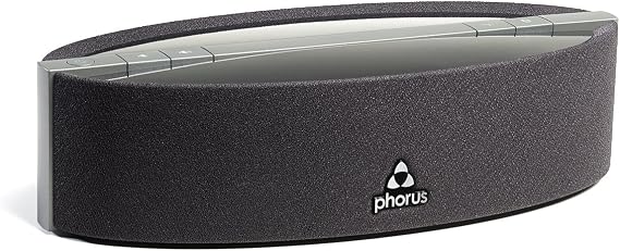 Phorus PS5 Speaker - 24 bit / 192 kHz Hi-Res Music Streamer with Spotify, AirPlay, Windows Streaming, Bluetooth AptX, and Play-Fi