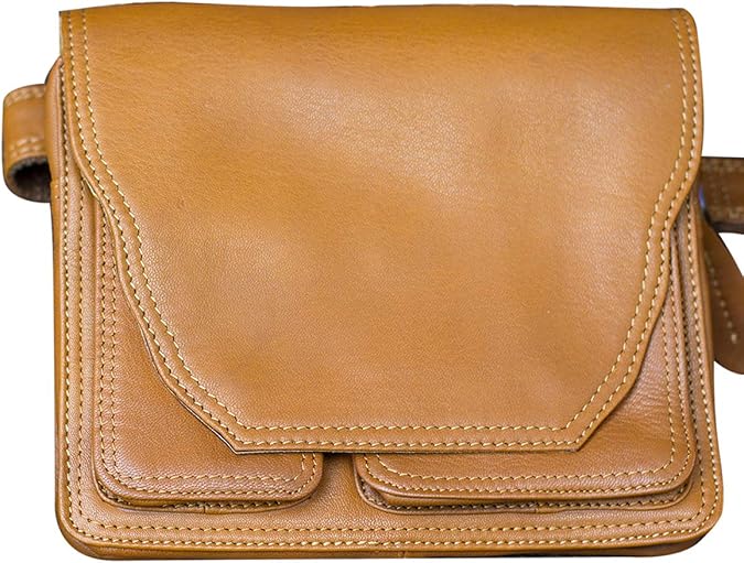 Handmade Premium Leather Bespoke Hip Bag ** The Burn Notice Bag **
