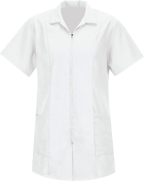 Red Kap Women's Zip-Front Smock