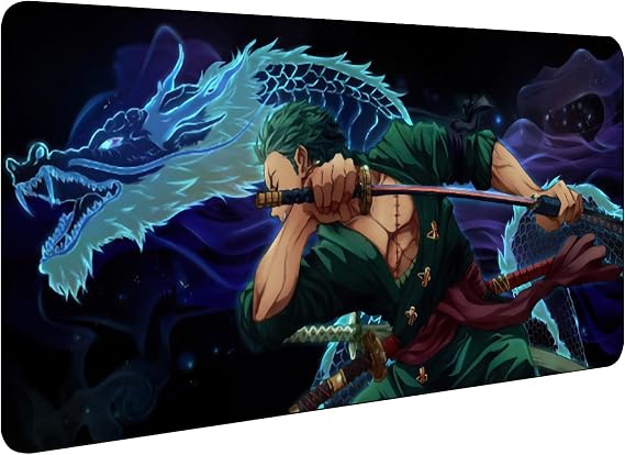 One Piece Mouse Pad,90 * 30cm One Piece Gaming Desk Mat Anime Mouse Pad XXL,PQKL-party Gifts for Anime Fans