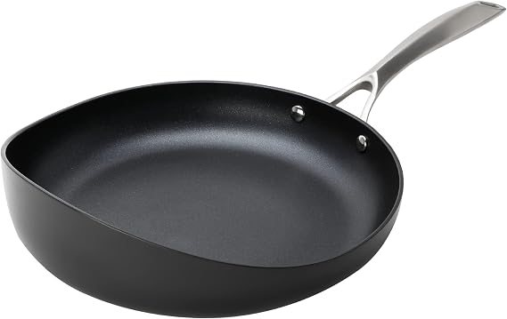 10 Radical Pan: Nonstick Frying & Saute Pan, Skillet, With Stainless Steel Handle, for Gas, Induction, Electric Cooktops, Hard-Anodized, Dishwasher Safe. Oven safe, SGS & NSF Certified.