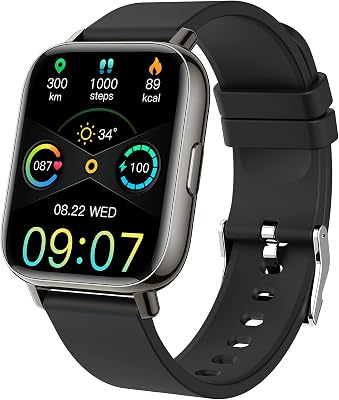 Motast Smart Watch 2022 Watches for Men Women, Fitness Tracker 1.69 Touch Screen Smartwatch Fitness Watch Heart Rate MonitorPedometerSleep Monitor, IP67 Waterproof Activity Tracker for Android iOS