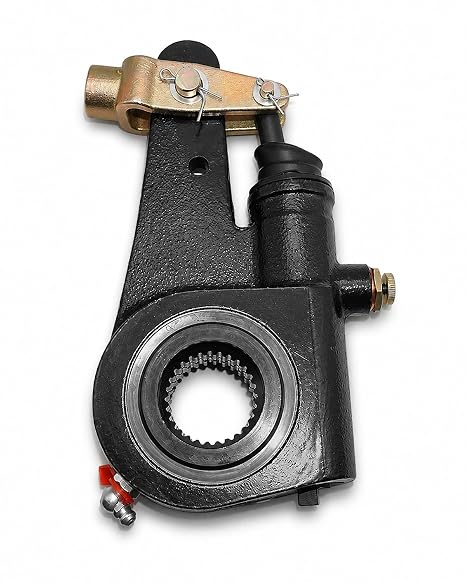 R801074 Automatic Slack Adjuster, 1.5 in 28 Spline, 6 in Arm with Clevis | Replaces Meritor R801074/801074 and R803112/803112; 1.5 in 28 spline, 6 in arm for truck trailer brakes
