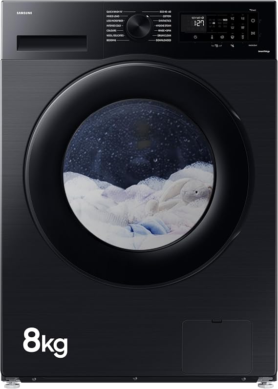Samsung Series 5 WW80CGC04DABEU ecobubble with SmartThings Washing Machine, 8kg 1400rpm [Energy Class A]