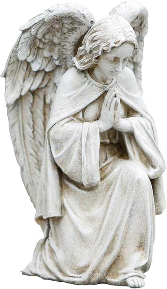 Avalon Gallery Garden Statue - Indoor/Outdoor Memorial Sculpture for Home or Church, 12" Tall, Praying Angel